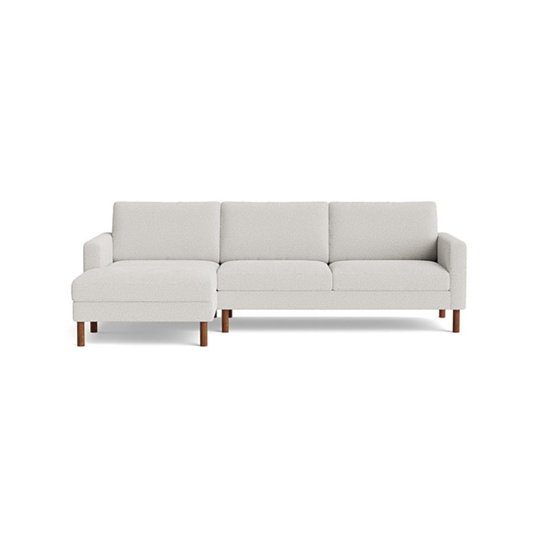 Laguna Chaise Sectional, Left Hand Facing, Performance Weave - Natural