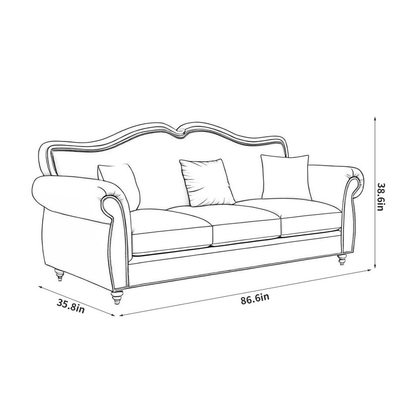 Simple And Creative Sofa, Yellow