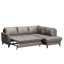 Migues Leather Corner Sofa with Sleeping Function and Storage-1251999393-1251999396