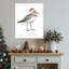 «Christmas Sandpiper I» par Lucca Sheppard, reproduction d'art sur toile encadrée