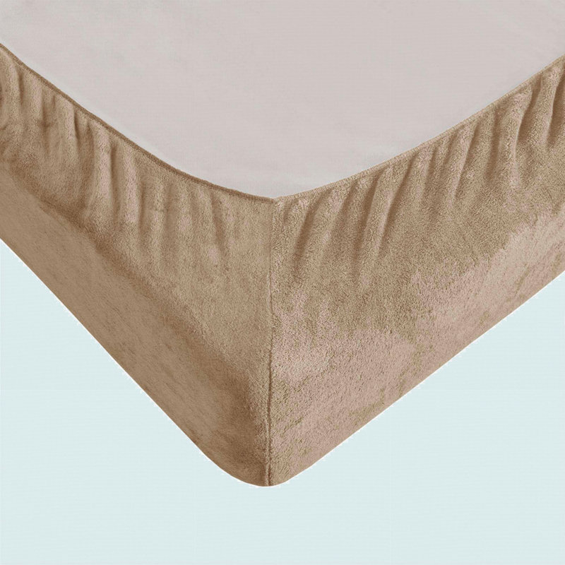Micro Plush Sheet Set, Full Coverlet + 3 Additional Pieces, Taupe