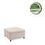 Repose-pieds carré capitonné avec rangement de 35 po Jamil-113400428