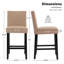 Tabouret de bar et de comptoir rembourré avec structure en bois massif-119089528-122430099-104093393
