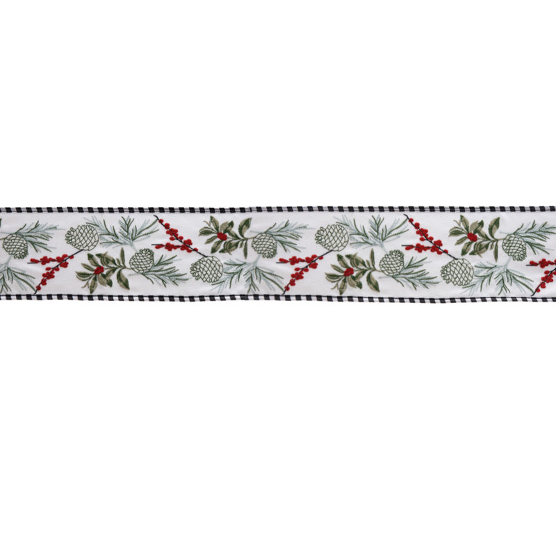 Ruban sans motif Grous The Holiday Aisle®