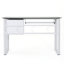 Bureau d'ordinateur en verre Ailey
