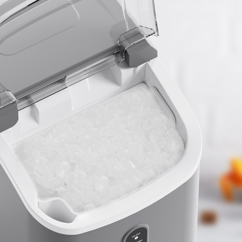 R.W.FLAME 33 Lb. Daily Production Nugget Clear Ice, Grey