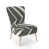 Abstract Black Polyester Blend 1