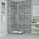 Bromley 56" x 72" Rectangle Hinged Shower Enclosure