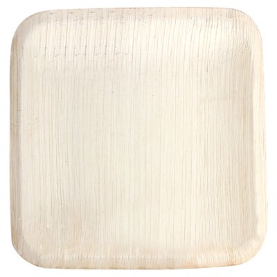 Party Joy Evolve Palm Leaf Bamboo Disposable Dinner Plate 