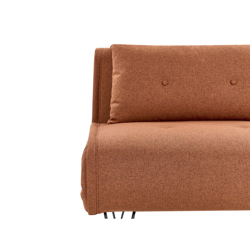 Jonesborough 2 Seater Sofa Bed, Orange