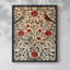 WM MORRIS Series CCXV  -Premium Framed Print -Ready to Hang - No Nails Required-1195488980-1195488978
