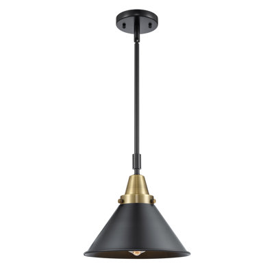 Luminaire suspendu conique à 1 lumière Cambarville