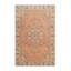 Tapis brun Tabriz lavable à la machine-2050325879
