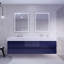 Babajide 83.3'' Bathroom Vanity with Acrylic Top-1524426878