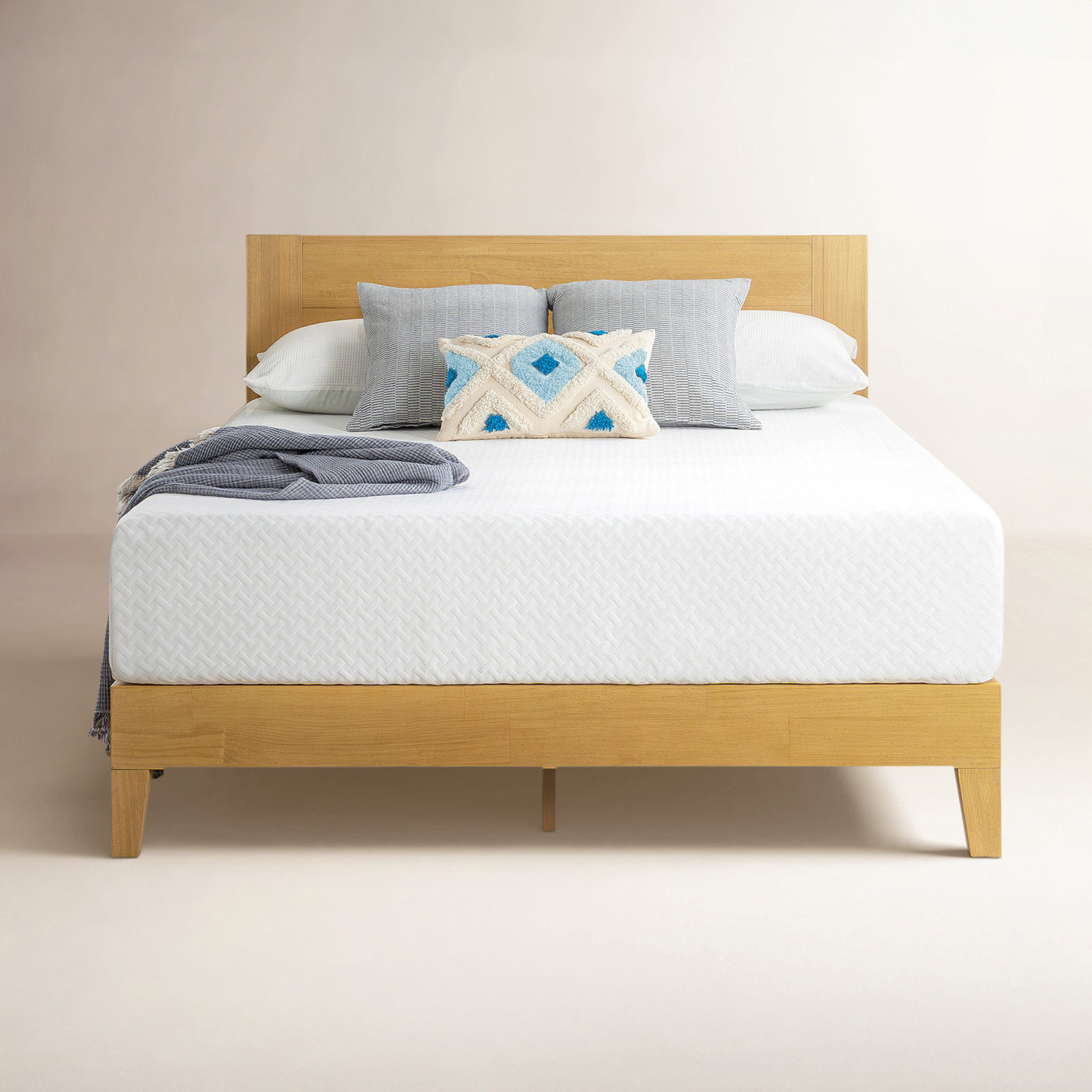 12" Medium Cooling Gel Mattress - Sleep by Wayfair™, Full
