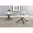 Newport Mirage White End Table