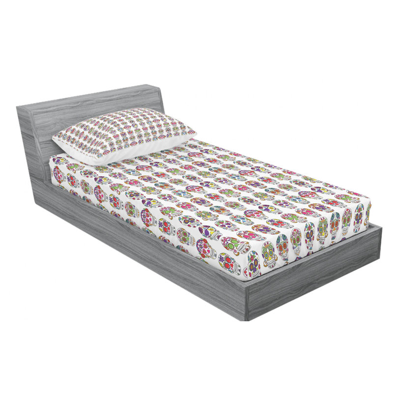 Microfiber Sheet Set, Twin XL Sheet Set with Fitted Sheet