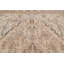 Tapis décoratif en laine beige noué à la main des années 1960 en laine de conception unique 6 pi x 9 pi 1 po