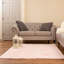 Tapis rose clair à poils longs Avetta-1016225841