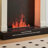 59.06"White Modern Simulated Flame Atomizing Electric Fireplace Humidifier-407297318