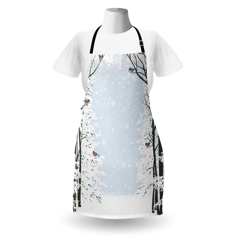 No Pattern Bib Apron