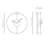 Oak Wall Clock-70723540