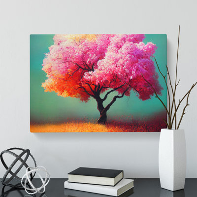 Evocative Apple Tree - Wrapped Canvas