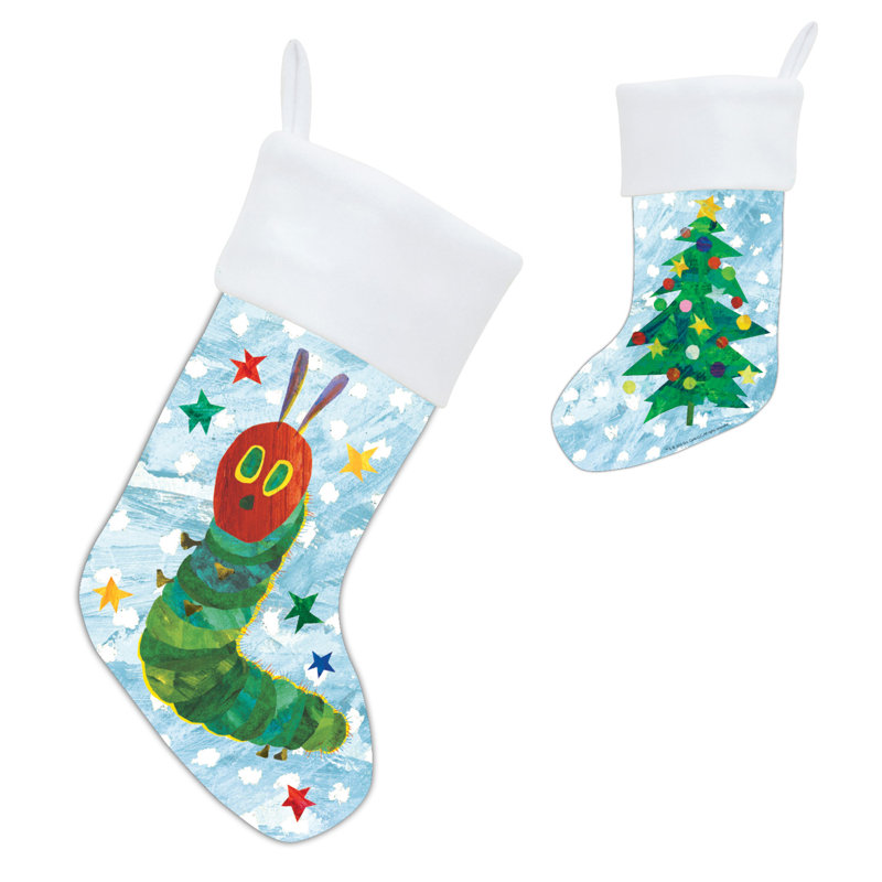 Chaussette de Noël chenille très affamée, Oui