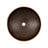 16" Round Hand Forged Old World Copper Vessel Sink