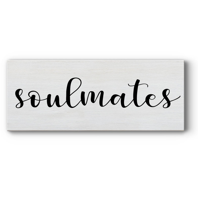 Soulmat - Art textuel panoramique sur toile tendue, H 8 po x l 20 po x P 1,5 po
