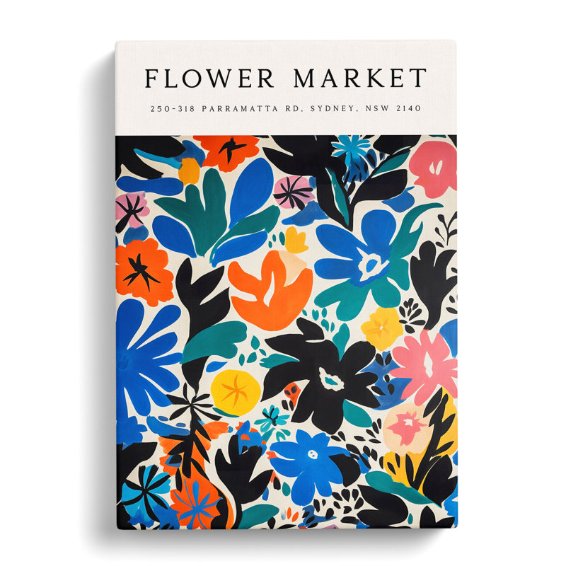 XMKTMKT-573 Sydney Flower Market Exhibition No.2 - Wrapped Canvas Print, 50cm H x 35cm W x 3cm D