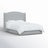 Allis Upholstered Wingback Bed-863512934-858840981