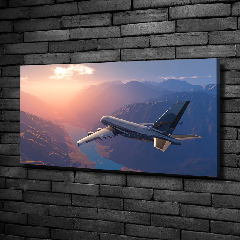 Plane - Wrapped Canvas Print