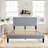 Solid Wood Upholstered Platform Bed Frame With Headboard, No Box Spring Needed And Easy Assembly-1282708908-1282708911