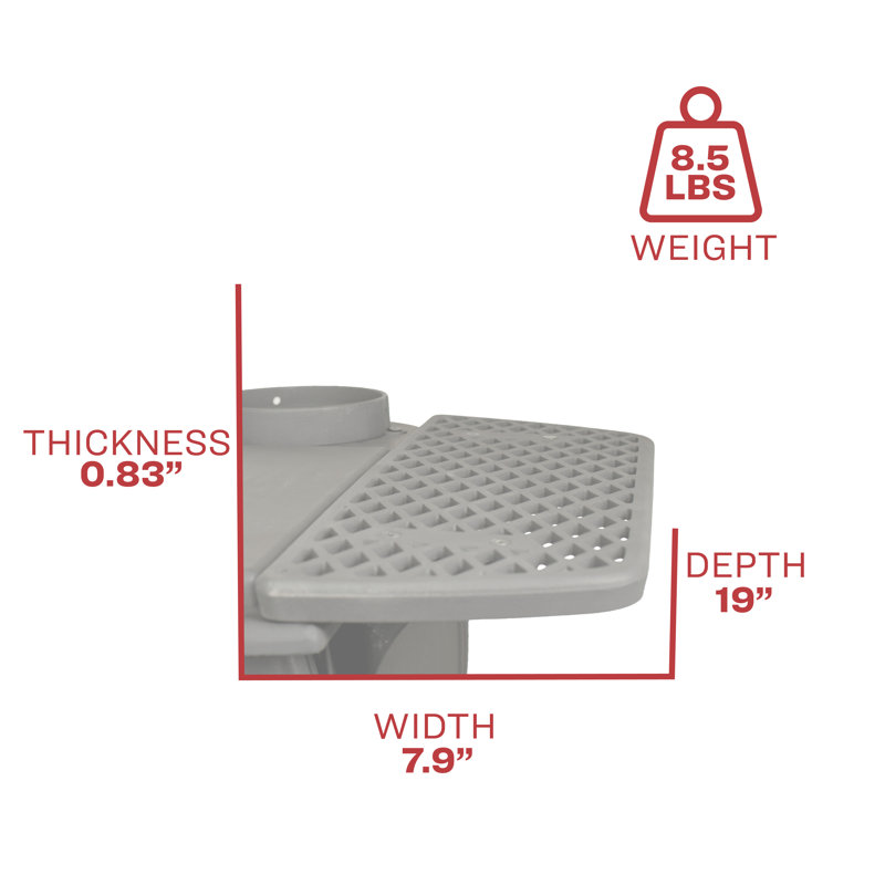(2) Side Tables For Us1261e Stove