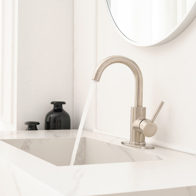 Single Hole Single-Handle Bar Faucet, Polished Chrome