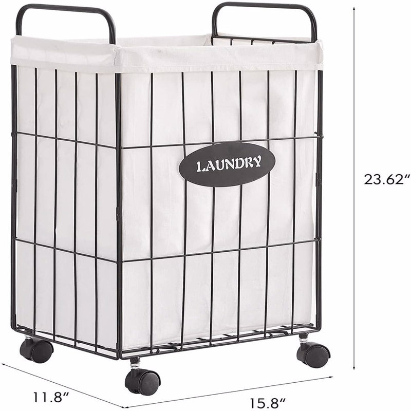 Rolling Laundry Hamper