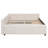 Beige Upholstered Bed With Trundle & Handy USB Ports-75675974