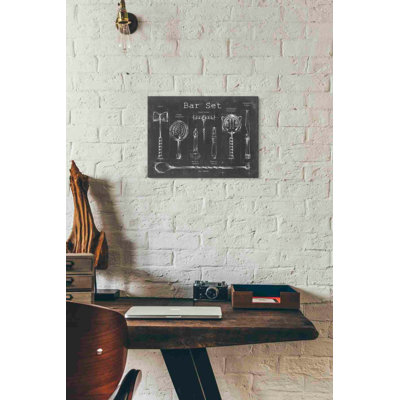 «Bar Set» par Ethan Harper, art mural sur toile