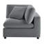 Canapé modulaire 2 pièces - Gris anthracite-129381438