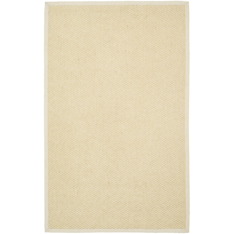 Tapis crème texturé