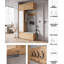 Hall Tree 115cm Wide with Shoe Storage-102963046