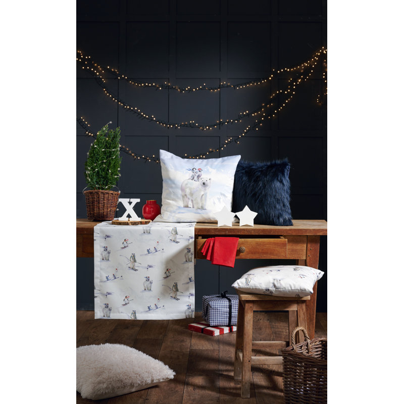 Chalet Style Square Cushion Cover, 46cm H x 46cm W