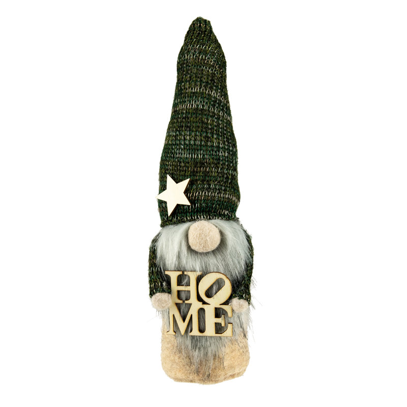 Figurine gnome de Noël 14 po
