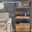 41cm W Metal Bedside Table