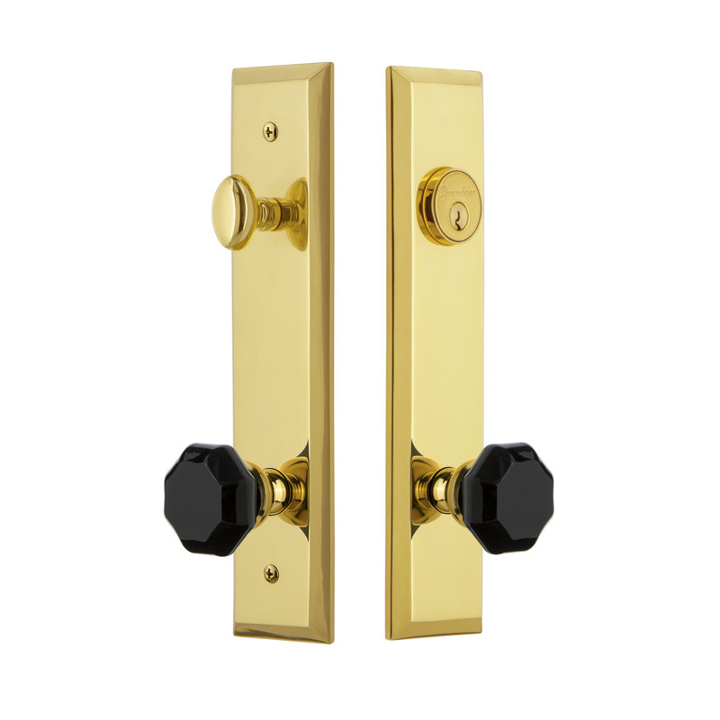 Ensemble de vestibule Fifth Avenue, Laiton intemporel, 2-3/8 po