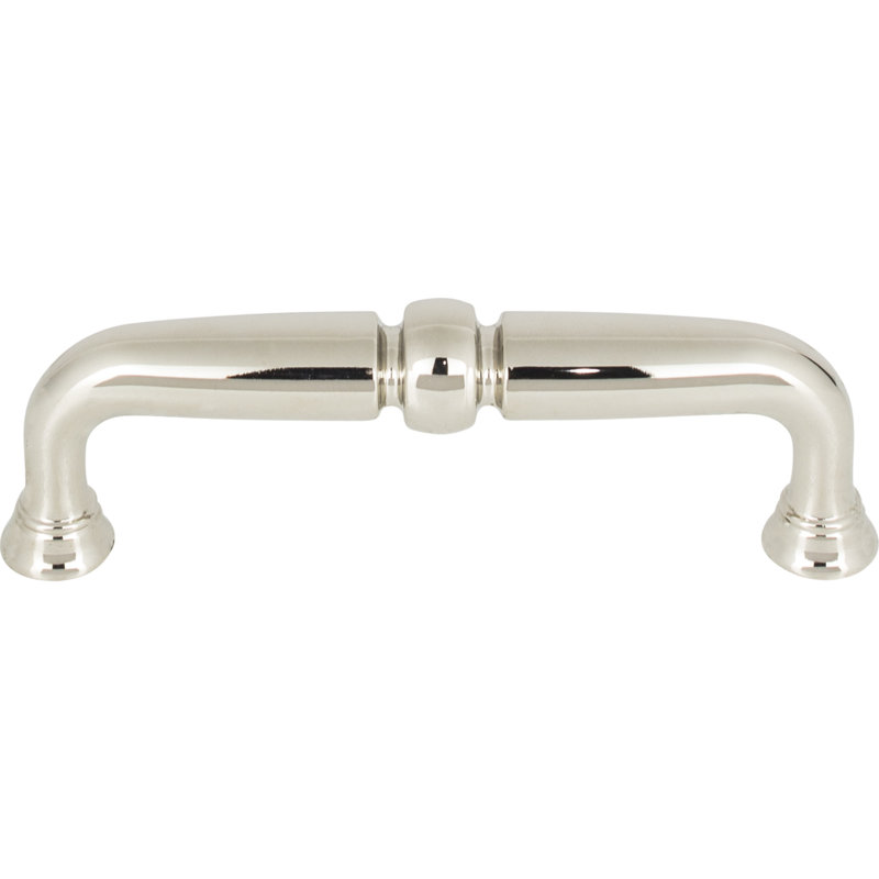 Henderson Bar pull, Polished Nickel, 3 3/4" Center to Center
