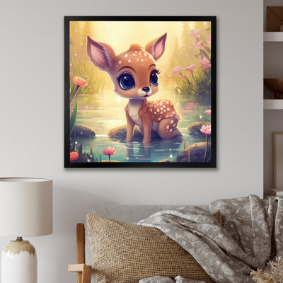 Mignon bébé cerf I - impression