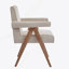 Fauteuil de salle à manger en tissu Poppy-188928000