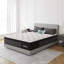 Matelas hybride mi-ferme 14 po avec mousse à mémoire de forme et ressorts ensachés, matelas dans une boîte-431244429-431244418